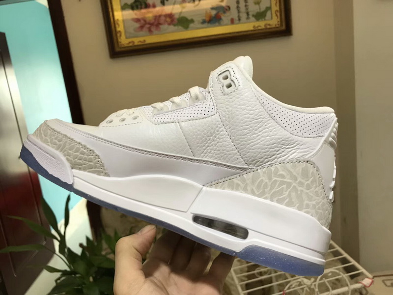 Authentic Air Jordan 3 white Cat